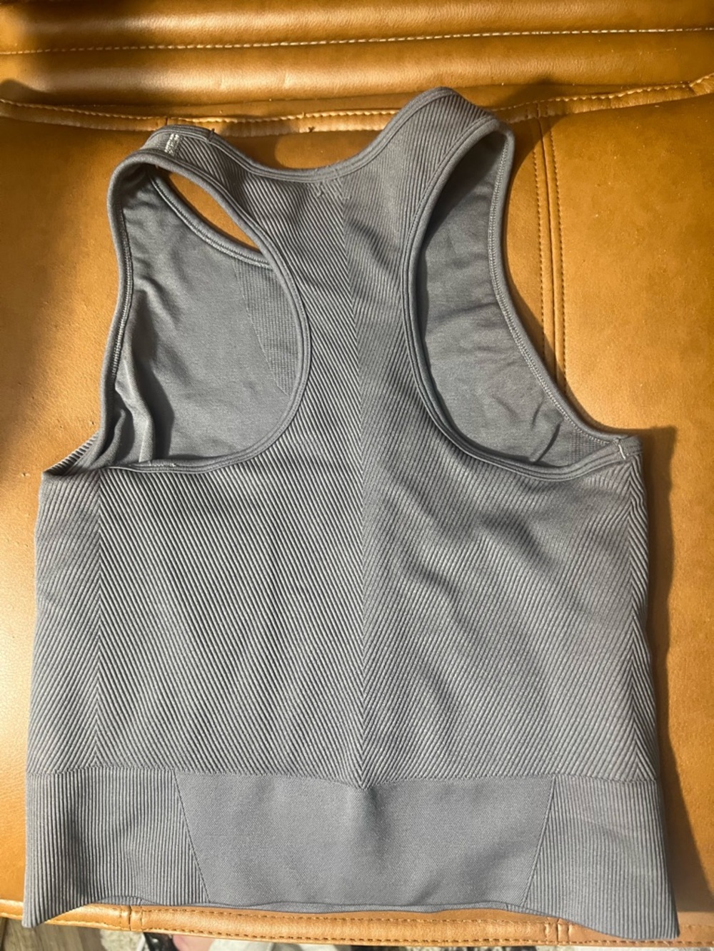 YPB grey tank, compression fit. (Abercrombie) NWOT - Picture 4 of 5